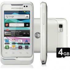 MOTOROLA XT303 DESBLOQUEADO NACIONAL BRANCO 3G WIFI GPS CAMERA 2MP MP3 PLAYER